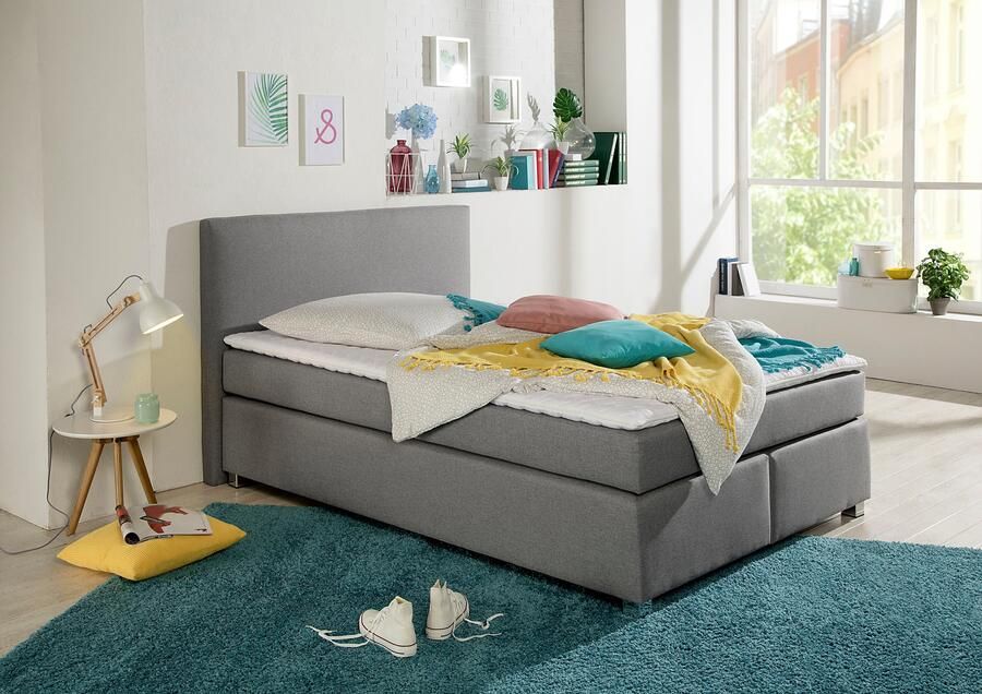 INOSIGN Boxspring Eliana incl. topmatras in 4 breedten 3 matrassoorten en 2 hardheden - Foto 4