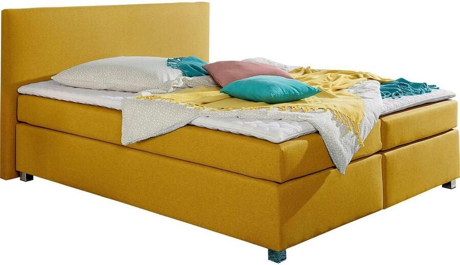 INOSIGN Boxspring Eliana incl. topmatras in 4 breedten 3 matrassoorten en 2 hardheden - Foto 3