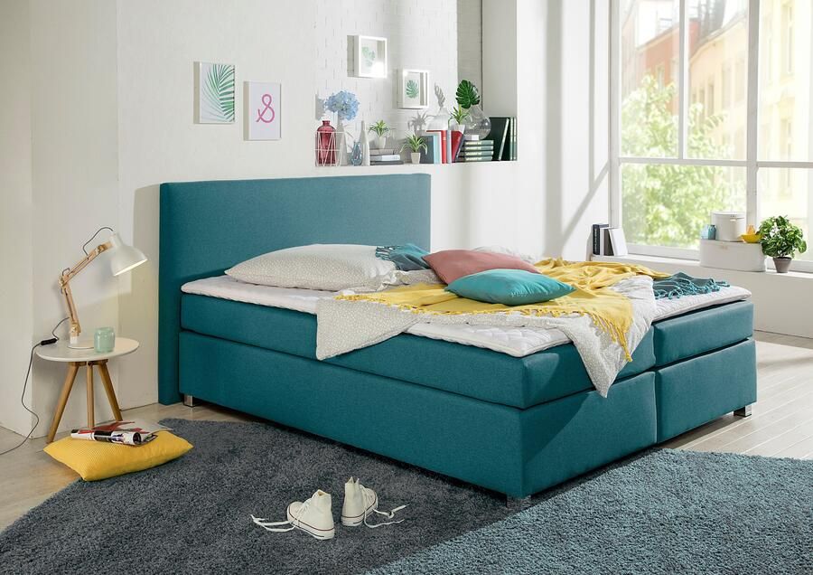 INOSIGN Boxspring Eliana incl. topmatras in 4 breedten 3 matrassoorten en 2 hardheden - Foto 4