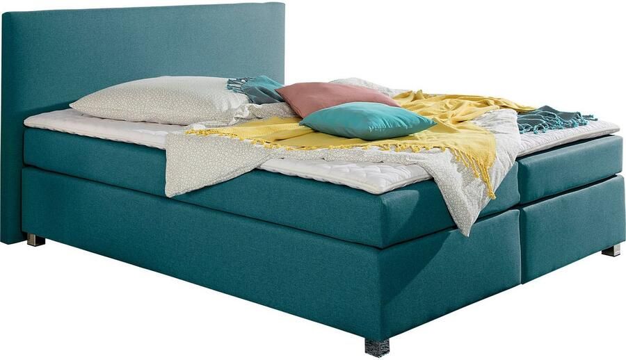 INOSIGN Boxspring Eliana incl. topmatras in 4 breedten 3 matrassoorten en 2 hardheden - Foto 3