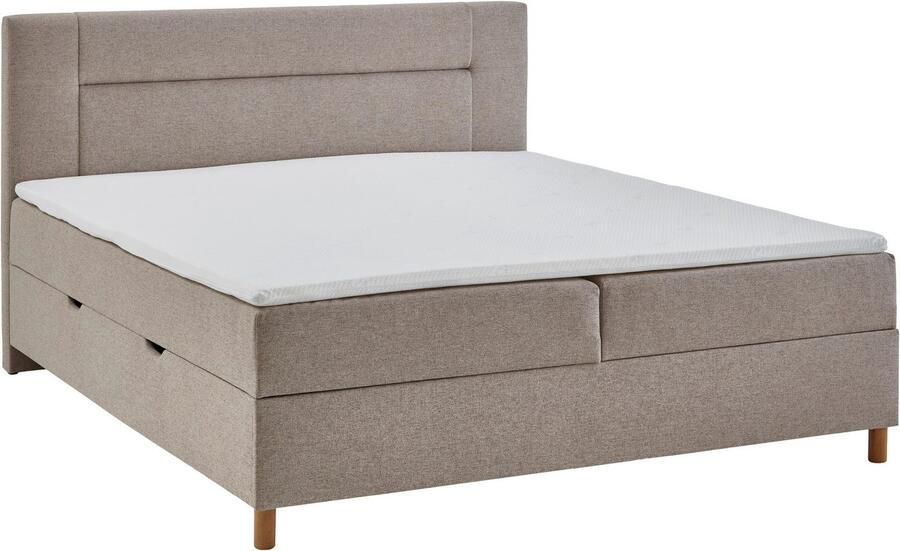 INOSIGN Boxspring Escalon II boxbed met opbergruimte inclusief topper - Foto 8