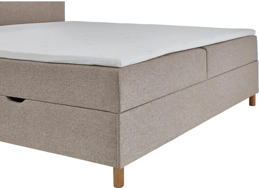 INOSIGN Boxspring Escalon II boxbed met opbergruimte inclusief topper