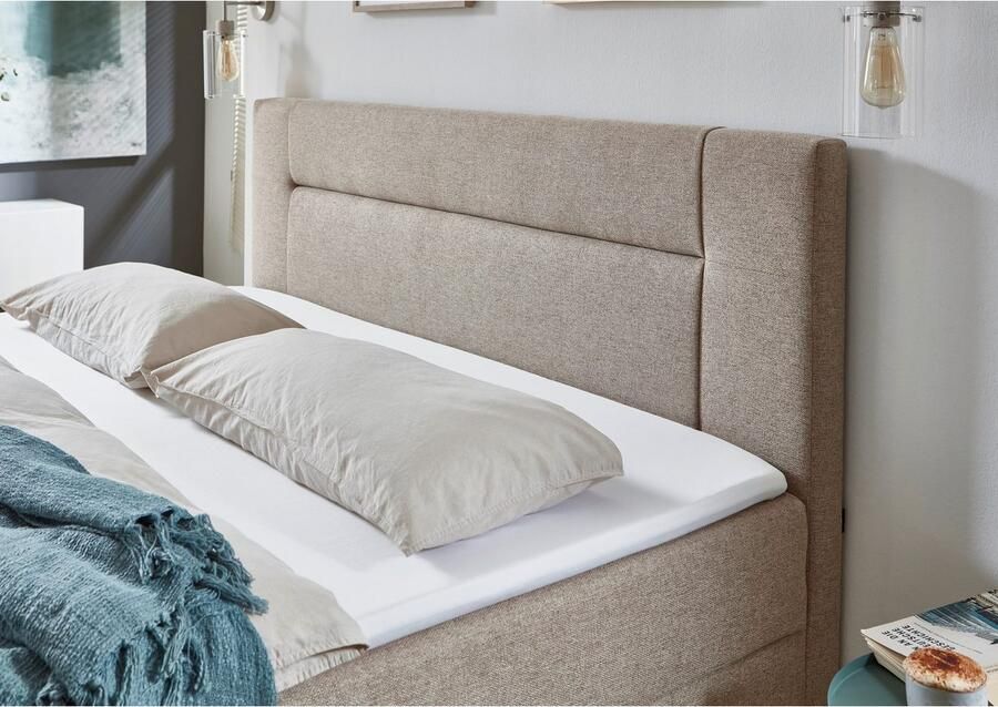 INOSIGN Boxspring Escalon II boxbed met opbergruimte inclusief topper - Foto 4