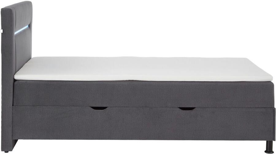 INOSIGN Boxspring Escalon LED met opbergruimte inclusief topper LED-lichtstrip in het hoofdeinde - Foto 10