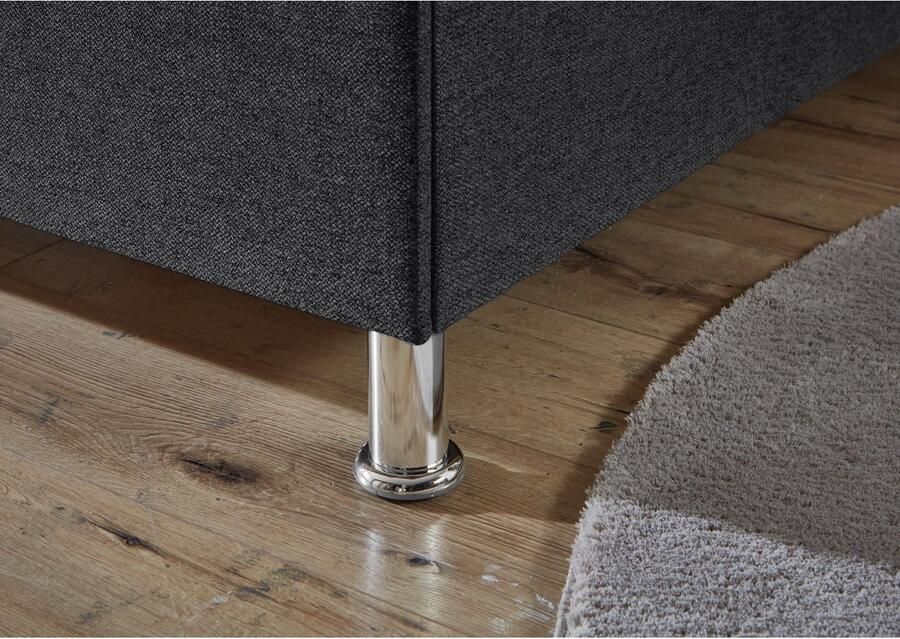 INOSIGN Boxspring Escalon met opbergruimte inclusief topper beschikbaar in de breedtes 120x200 cm en 180x200 cm - Foto 6