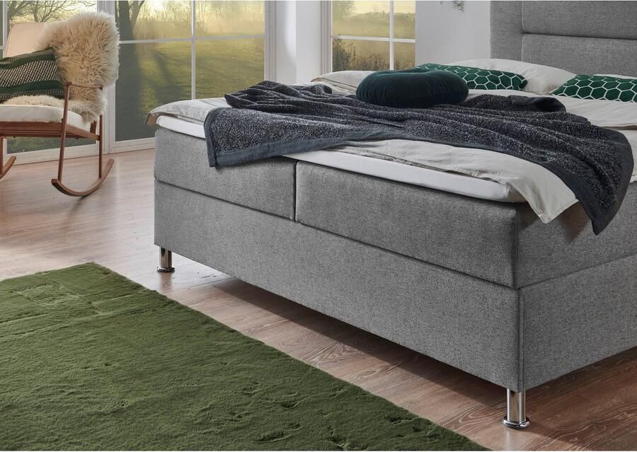 INOSIGN Boxspring Escalon met opbergruimte inclusief topper beschikbaar in de breedtes 120x200 cm en 180x200 cm - Foto 4