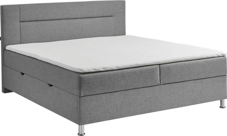 INOSIGN Boxspring Escalon met opbergruimte inclusief topper beschikbaar in de breedtes 120x200 cm en 180x200 cm - Foto 6
