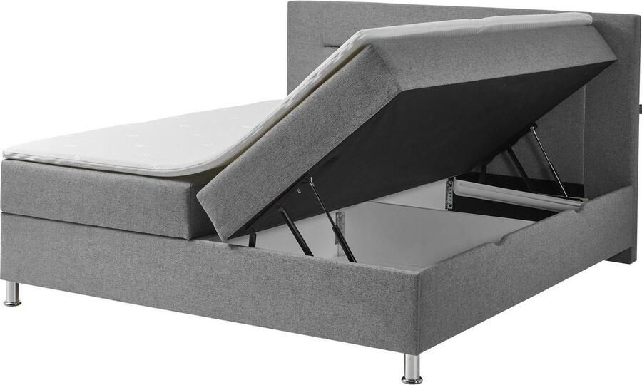 INOSIGN Boxspring Escalon met opbergruimte inclusief topper beschikbaar in de breedtes 120x200 cm en 180x200 cm - Foto 7