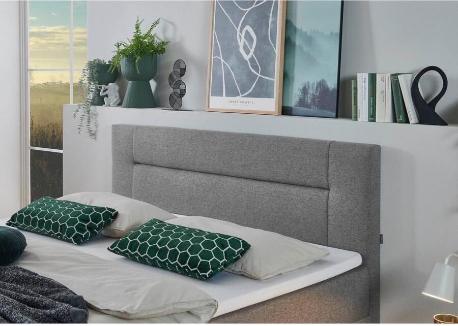 INOSIGN Boxspring Escalon met opbergruimte inclusief topper beschikbaar in de breedtes 120x200 cm en 180x200 cm - Foto 3
