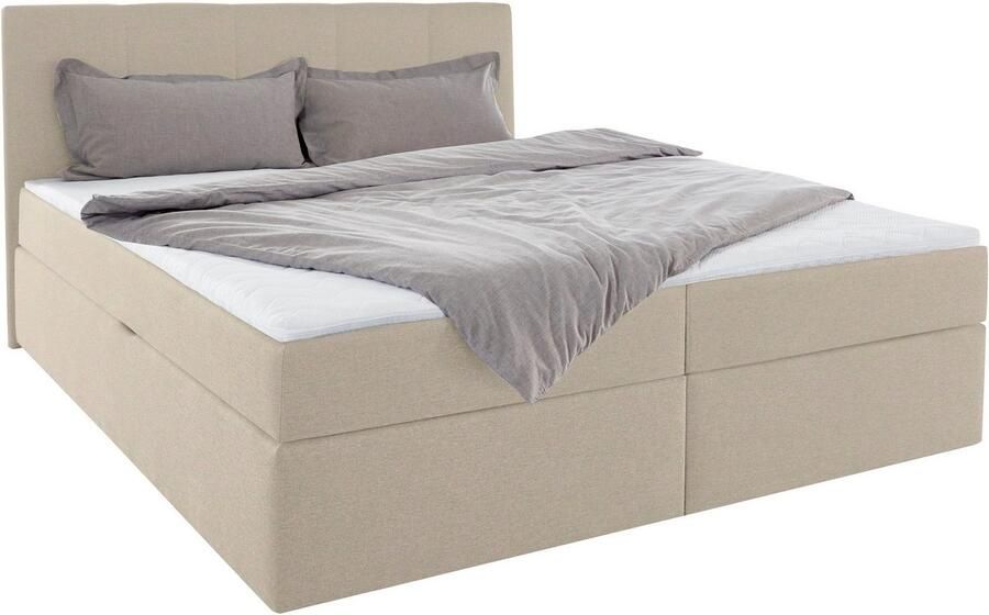 INOSIGN Boxspring Fidan optioneel met bedbox verkrijgbaar in h2 h3 & h4