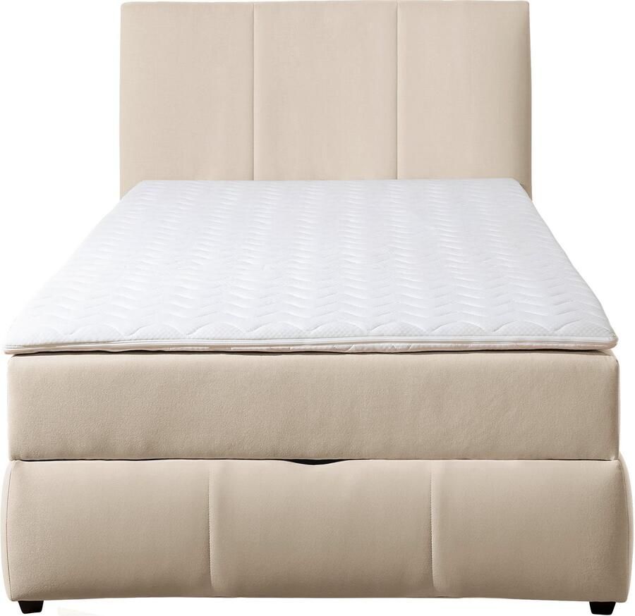 INOSIGN Boxspring Hartley Inclusief bedlade & topper kiesbaar in H2 H3 of H4