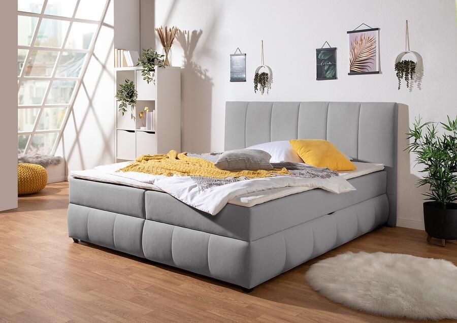 INOSIGN Boxspring Hartley Inclusief bedlade & topper kiesbaar in H2 H3 of H4 - Foto 3