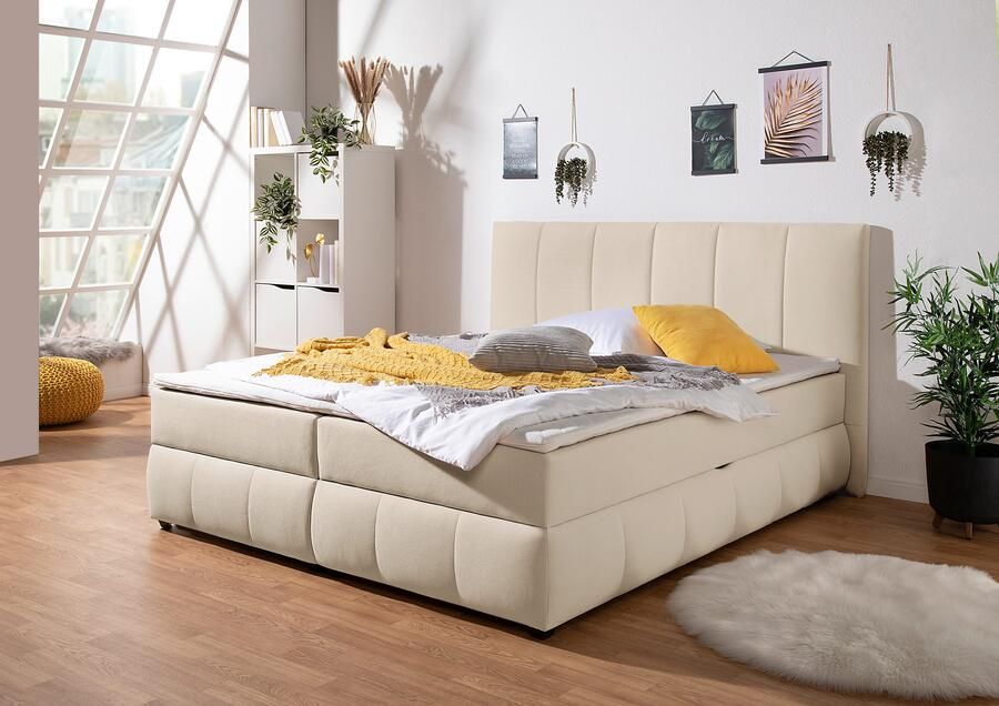 INOSIGN Boxspring Hartley Inclusief bedlade & topper kiesbaar in H2 H3 of H4 - Foto 3