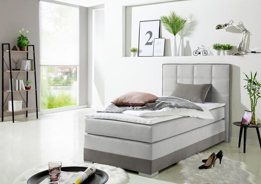 INOSIGN Boxspring inclusief topmatras en tweezijdig te gebruiken kussen - Foto 6