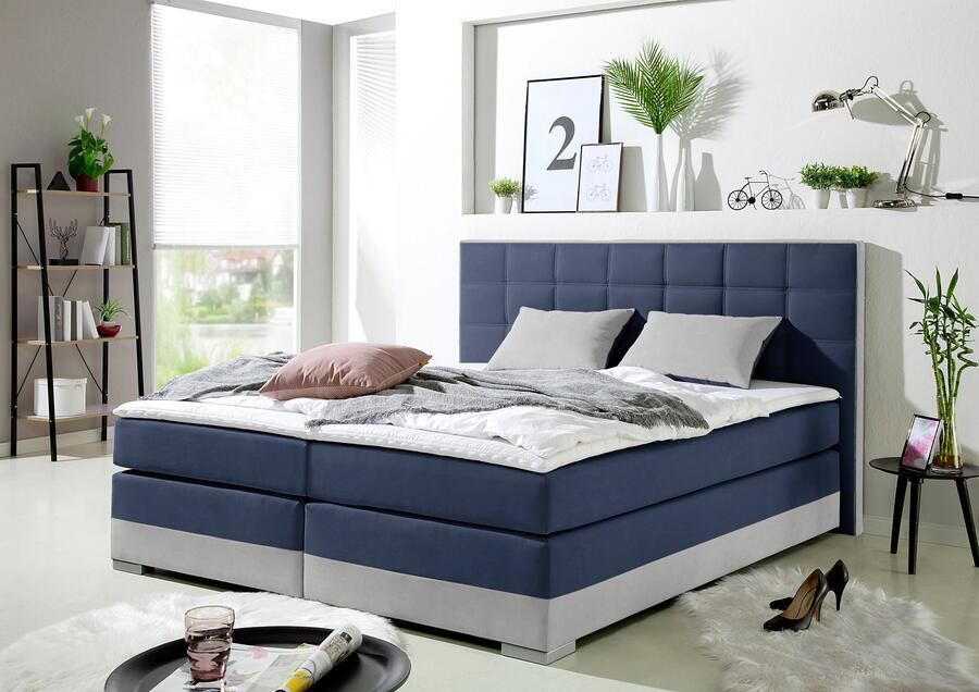 INOSIGN Boxspring inclusief topmatras en tweezijdig te gebruiken kussen - Foto 7