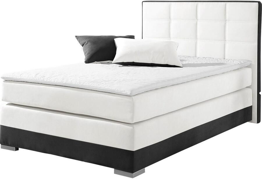 INOSIGN Boxspring inclusief topmatras en tweezijdig te gebruiken kussen - Foto 4