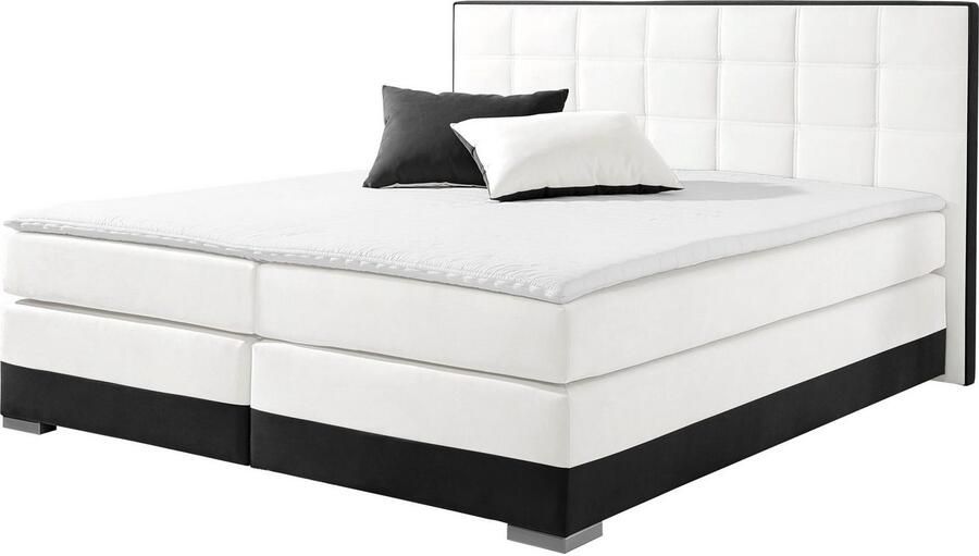 INOSIGN Boxspring inclusief topmatras en tweezijdig te gebruiken kussen - Foto 4