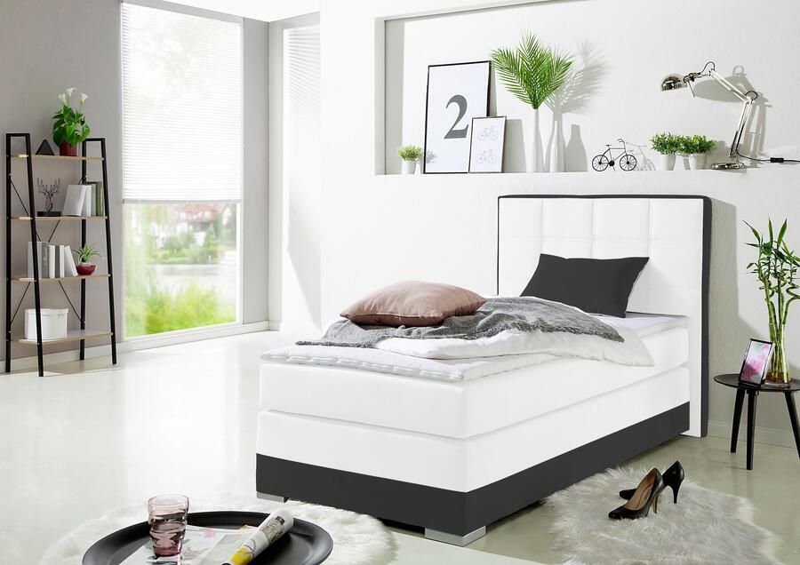 INOSIGN Boxspring inclusief topmatras en tweezijdig te gebruiken kussen - Foto 6