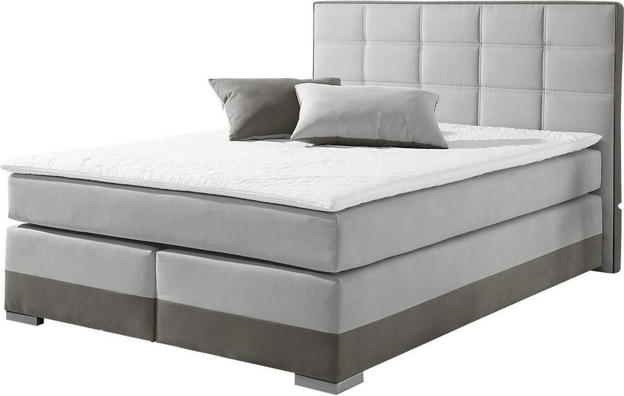 INOSIGN Boxspring inclusief topmatras en tweezijdig te gebruiken kussen - Foto 3