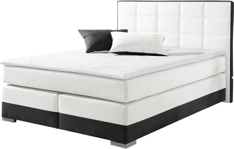 INOSIGN Boxspring inclusief topmatras en tweezijdig te gebruiken kussen - Foto 3