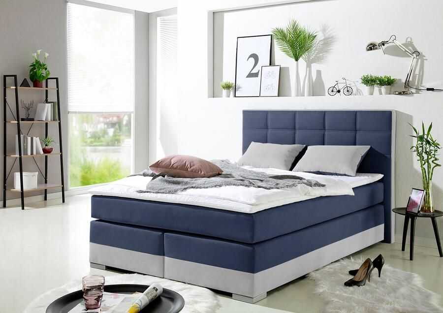 INOSIGN Boxspring inclusief topmatras en tweezijdig te gebruiken kussen - Foto 8