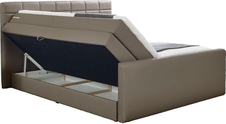 INOSIGN Boxspring Lethbridge incl. bedbox en matrastopper twee matrastypes in h2 - Foto 5