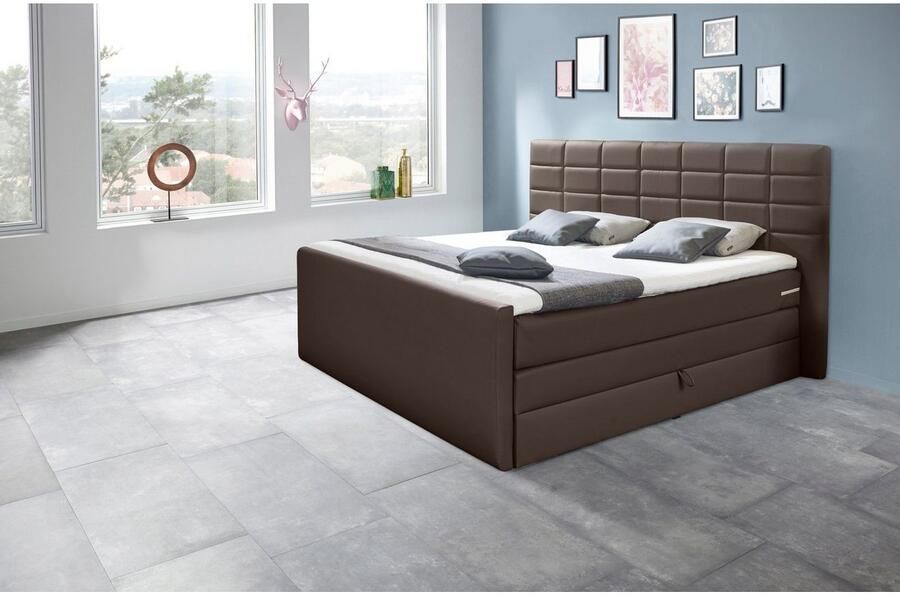 INOSIGN Boxspring Lethbridge incl. bedbox en matrastopper twee matrastypes in h2 - Foto 4