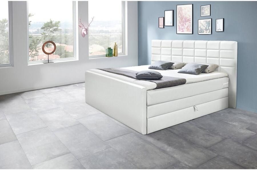 INOSIGN Boxspring Lethbridge incl. bedbox en matrastopper twee matrastypes in h2 - Foto 5