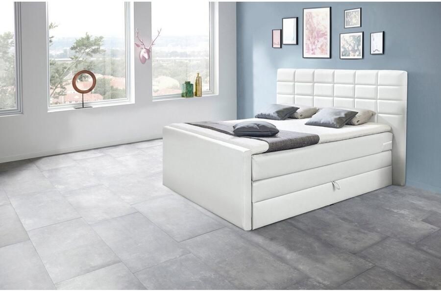 INOSIGN Boxspring Lethbridge incl. bedbox en matrastopper twee matrastypes in h2 - Foto 4