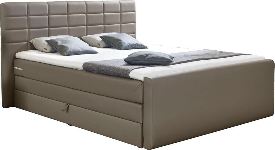 INOSIGN Boxspring Lethbridge incl. bedbox en matrastopper twee matrastypes in h2 - Foto 6
