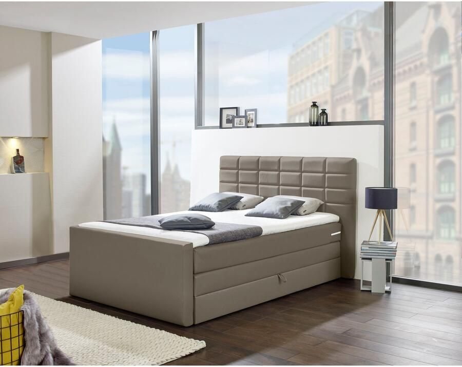 INOSIGN Boxspring Lethbridge incl. bedbox en matrastopper twee matrastypes in h2 - Foto 2