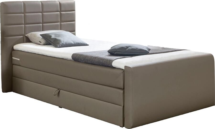 INOSIGN Boxspring Lethbridge incl. bedbox en matrastopper twee matrastypes in h2 - Foto 5