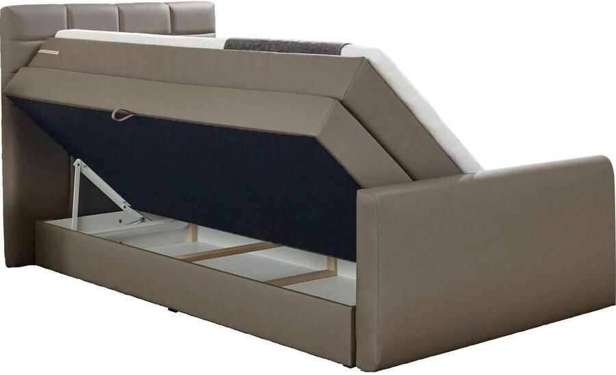 INOSIGN Boxspring Lethbridge incl. bedbox en matrastopper twee matrastypes in h2 - Foto 6
