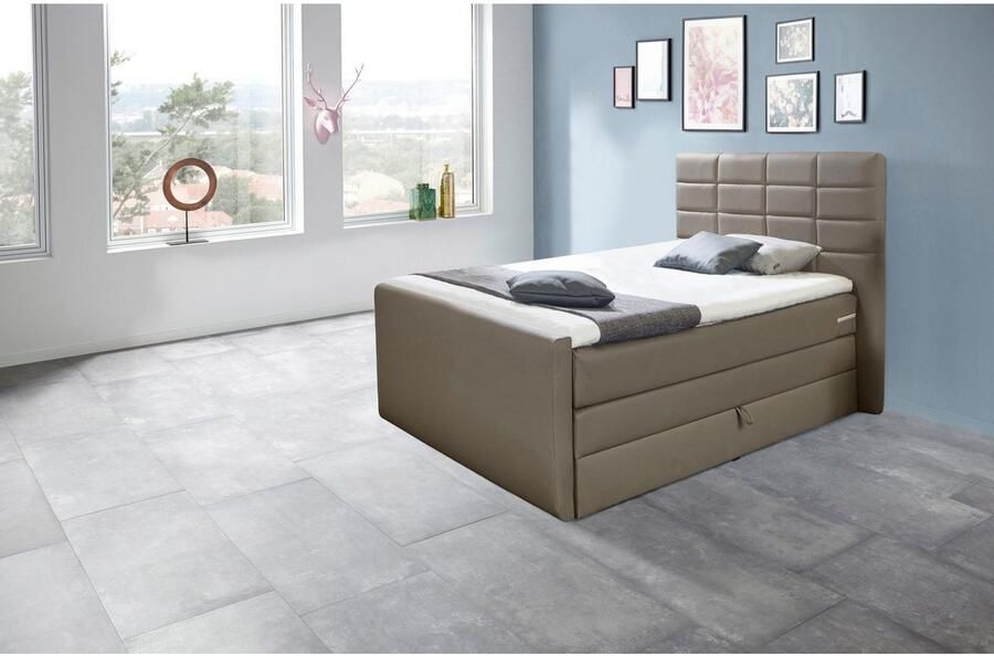 INOSIGN Boxspring Lethbridge incl. bedbox en matrastopper twee matrastypes in h2 - Foto 4