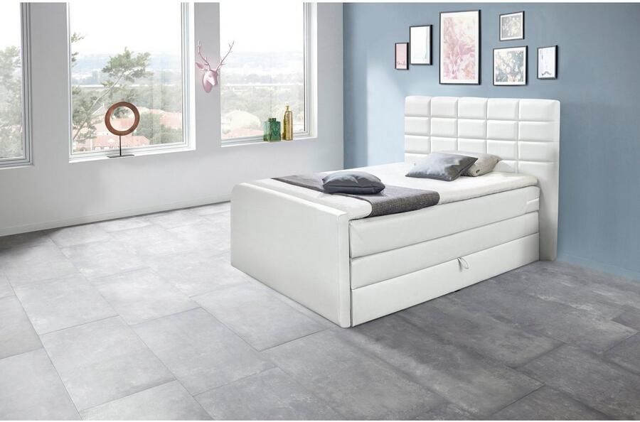 INOSIGN Boxspring Lethbridge incl. bedbox en matrastopper twee matrastypes in h2 - Foto 5