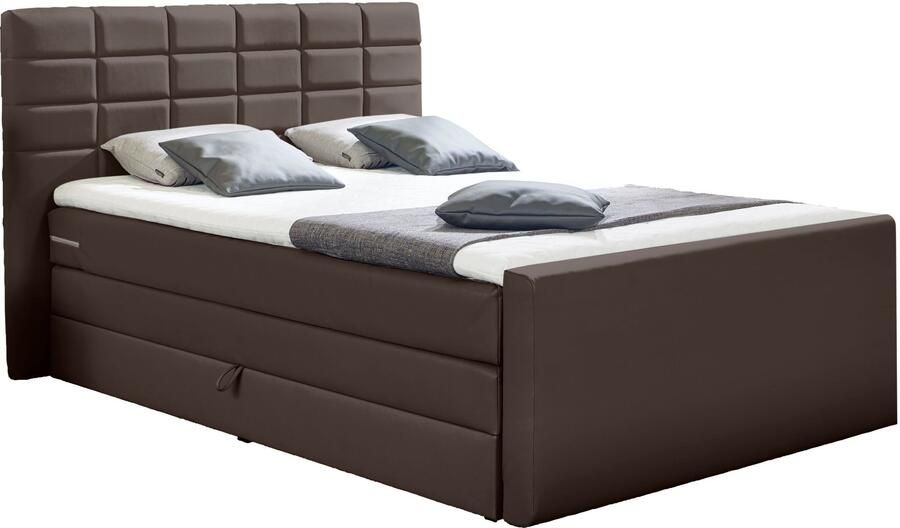 INOSIGN Boxspring Lethbridge incl. bedbox en matrastopper twee matrastypes in h2 - Foto 5