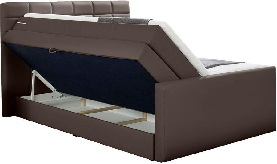 INOSIGN Boxspring Lethbridge incl. bedbox en matrastopper twee matrastypes in h2 - Foto 6