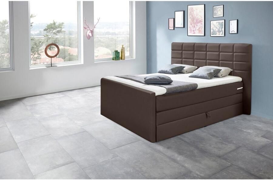 INOSIGN Boxspring Lethbridge incl. bedbox en matrastopper twee matrastypes in h2 - Foto 4