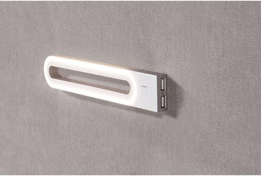 INOSIGN Boxspring Luan Laden ledverlichting en topmatras in breedte 120 cm en 180 cm - Foto 4