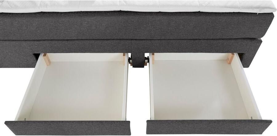 INOSIGN Boxspring Luan Laden ledverlichting en topmatras in breedte 120 cm en 180 cm - Foto 20