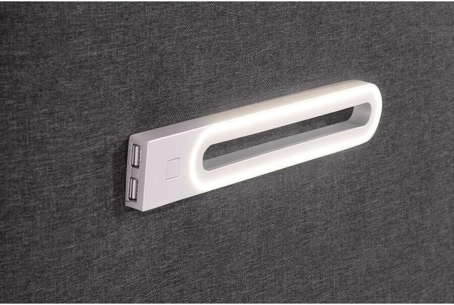 INOSIGN Boxspring Luan Laden ledverlichting en topmatras in breedte 120 cm en 180 cm - Foto 6