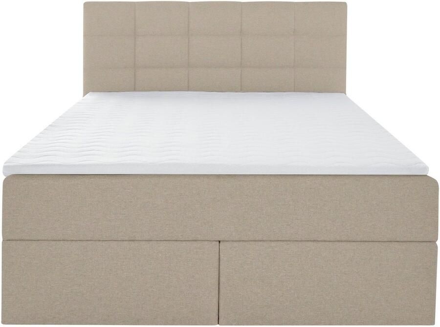 INOSIGN Boxspring OVALO optioneel met bedbox verkrijgbaar in h2 h3 & h4 - Foto 2