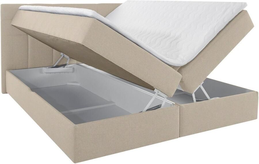 INOSIGN Boxspring OVALO optioneel met bedbox verkrijgbaar in h2 h3 & h4 - Foto 6