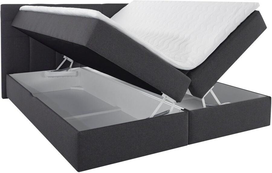 INOSIGN Boxspring OVALO optioneel met bedbox verkrijgbaar in h2 h3 & h4 - Foto 7