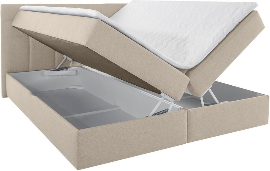 INOSIGN Boxspring OVALO optioneel met bedbox verkrijgbaar in h2 h3 & h4 - Foto 6