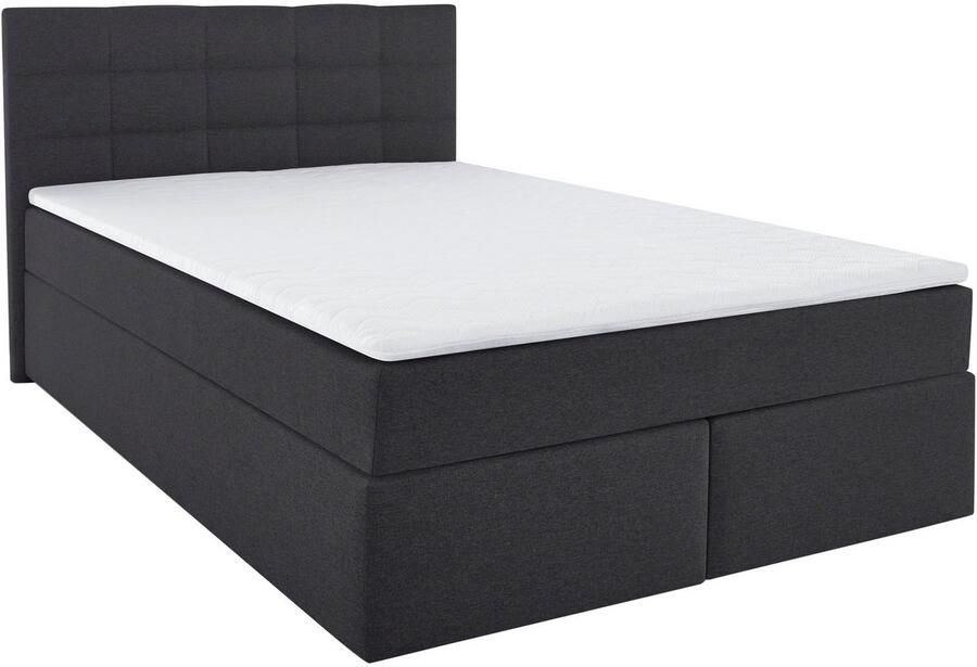 INOSIGN Boxspring OVALO optioneel met bedbox verkrijgbaar in h2 h3 & h4
