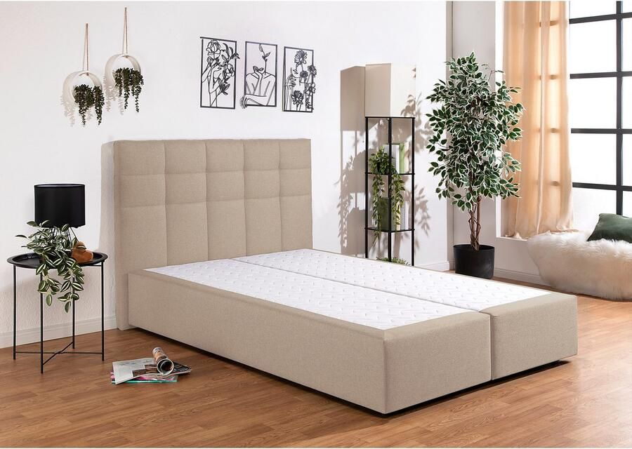 INOSIGN Boxspring OVALO optioneel met bedbox verkrijgbaar in h2 h3 & h4 - Foto 4