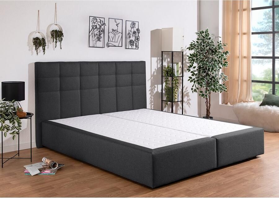 INOSIGN Boxspring OVALO optioneel met bedbox verkrijgbaar in h2 h3 & h4 - Foto 2