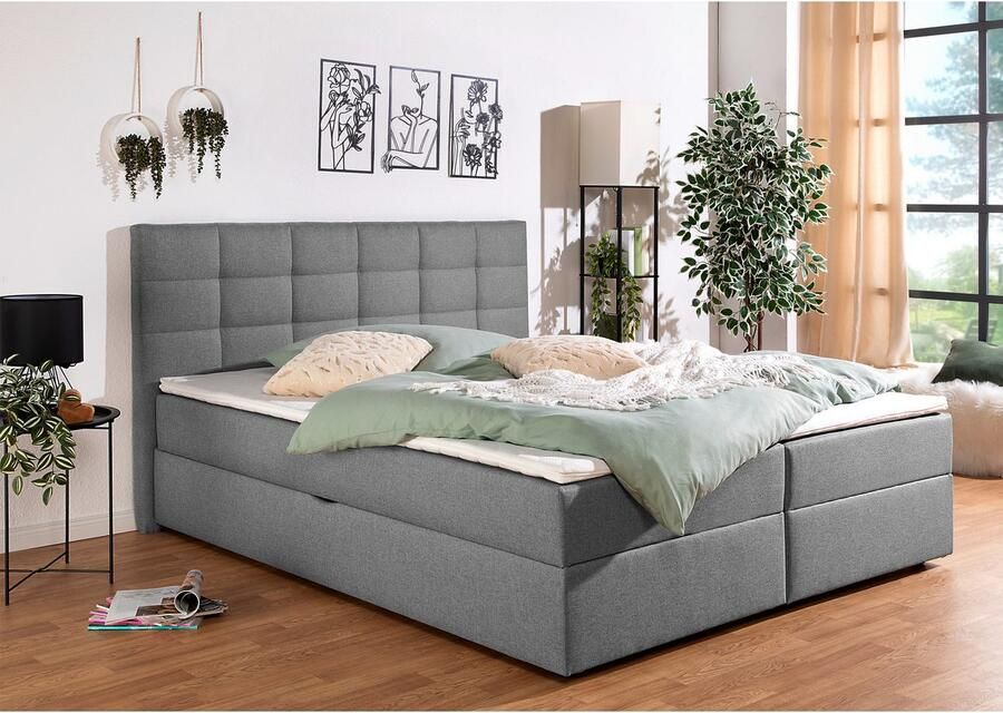 INOSIGN Boxspring OVALO optioneel met bedbox verkrijgbaar in h2 h3 & h4 - Foto 2