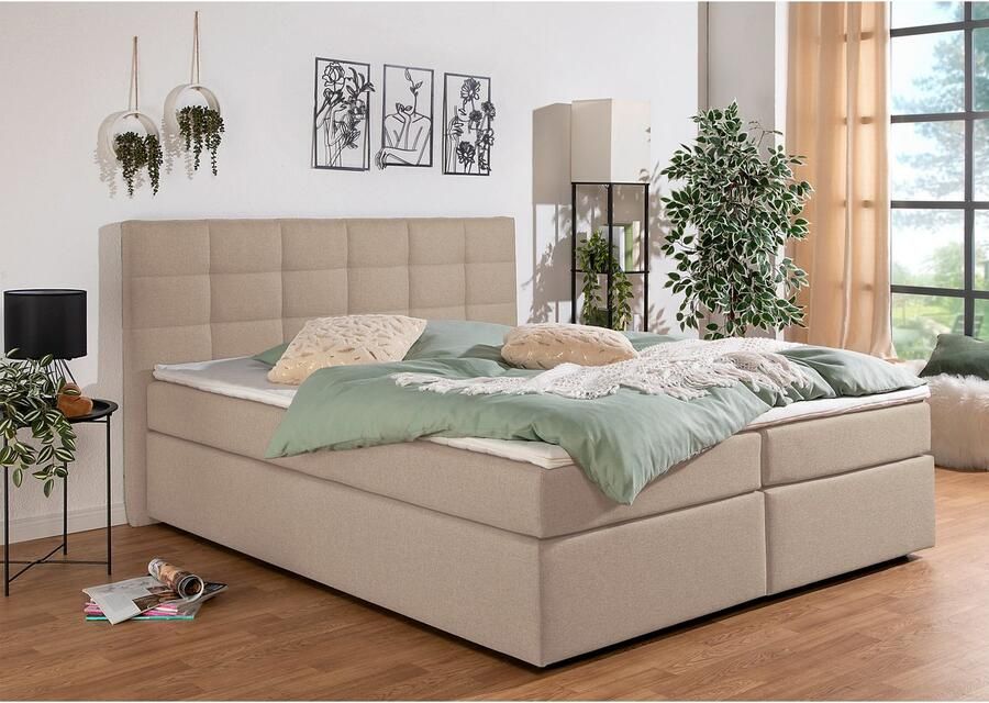 INOSIGN Boxspring OVALO optioneel met bedbox verkrijgbaar in h2 h3 & h4 - Foto 2